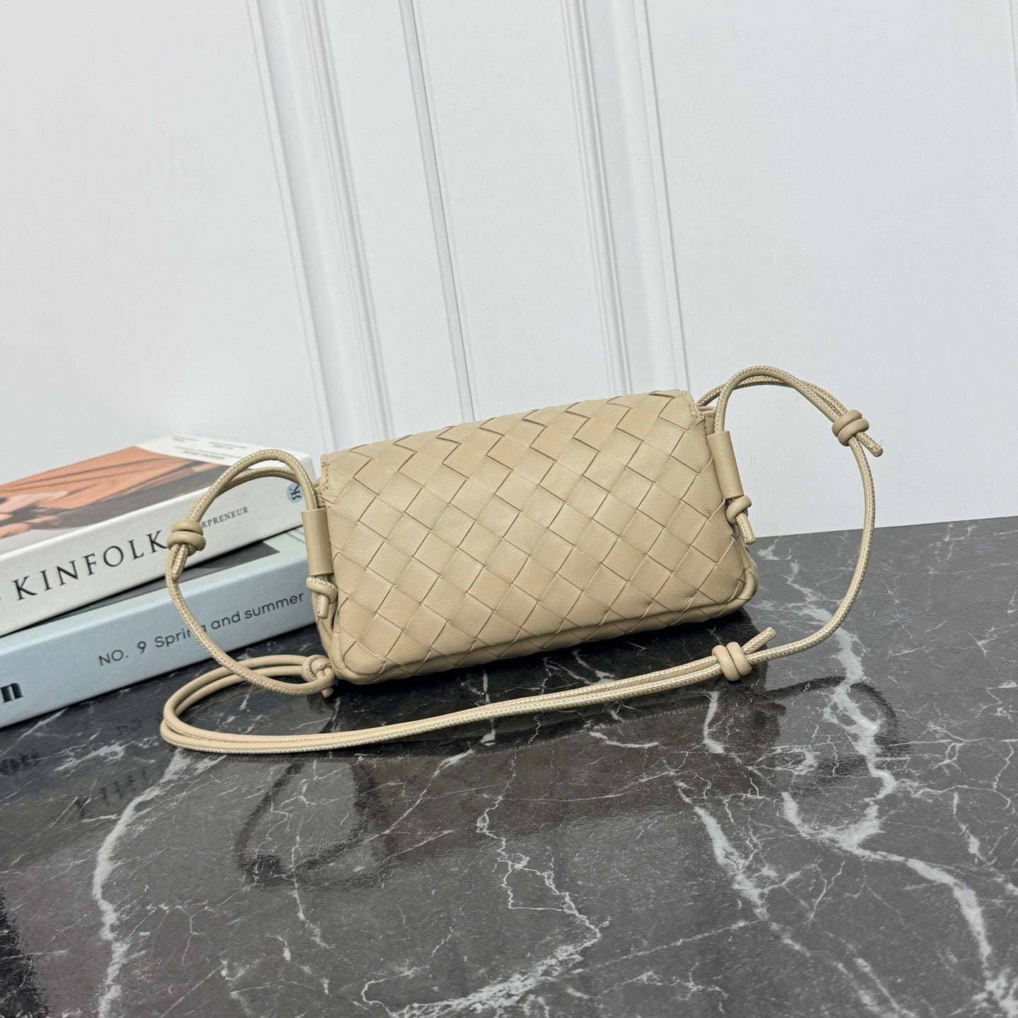 Nocturnal Pouch #2288 Oat Suede