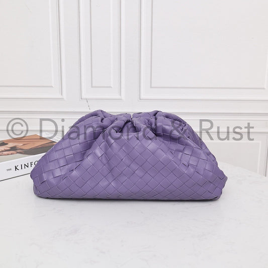 Large Pouch Clutch #9029 Lavender