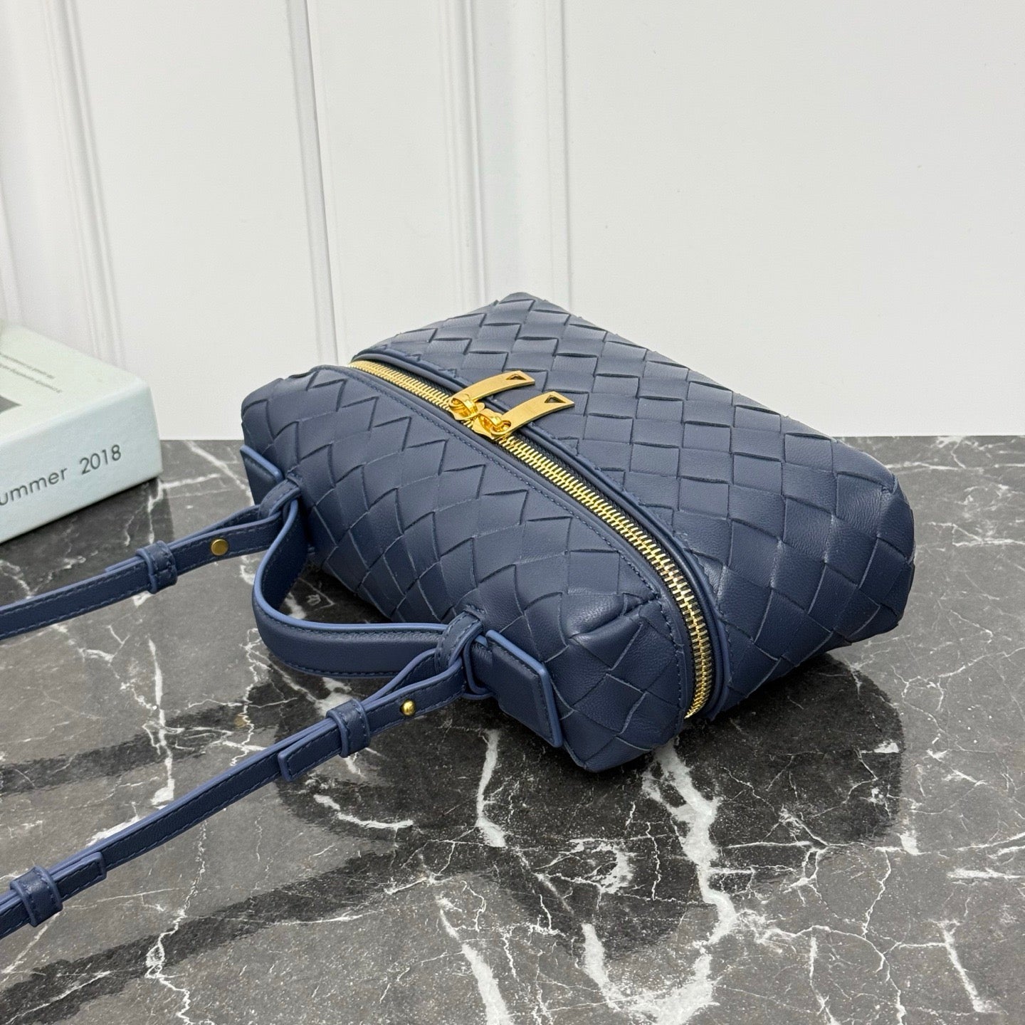 Vanity Crossbody Bag #2280 Navy
