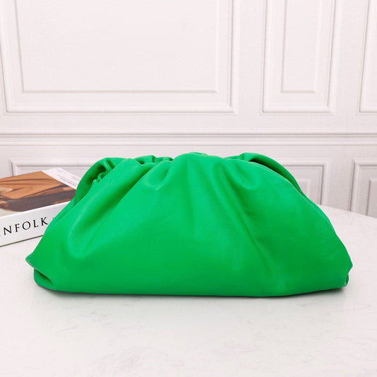 Large Pouch Clutch #9028 Parakeet Green-ST