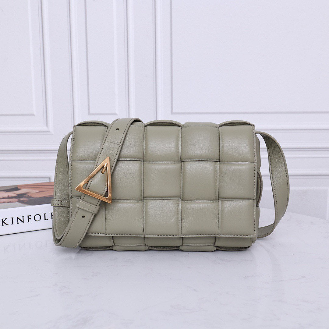 Padded Cassette Bag #6630A Travertine Green-ST