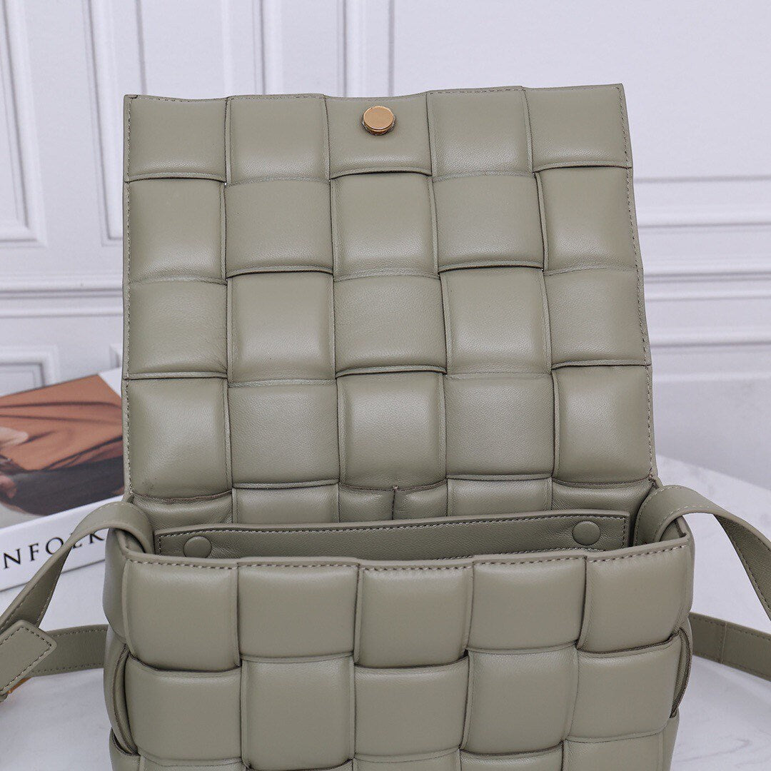 Padded Cassette Bag #6630A Travertine Green-ST