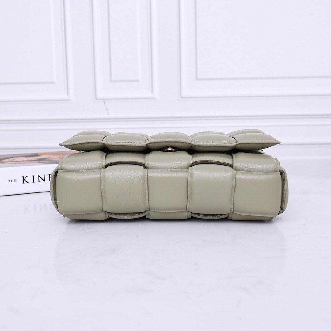 Padded Cassette Bag #6630A Travertine Green-ST