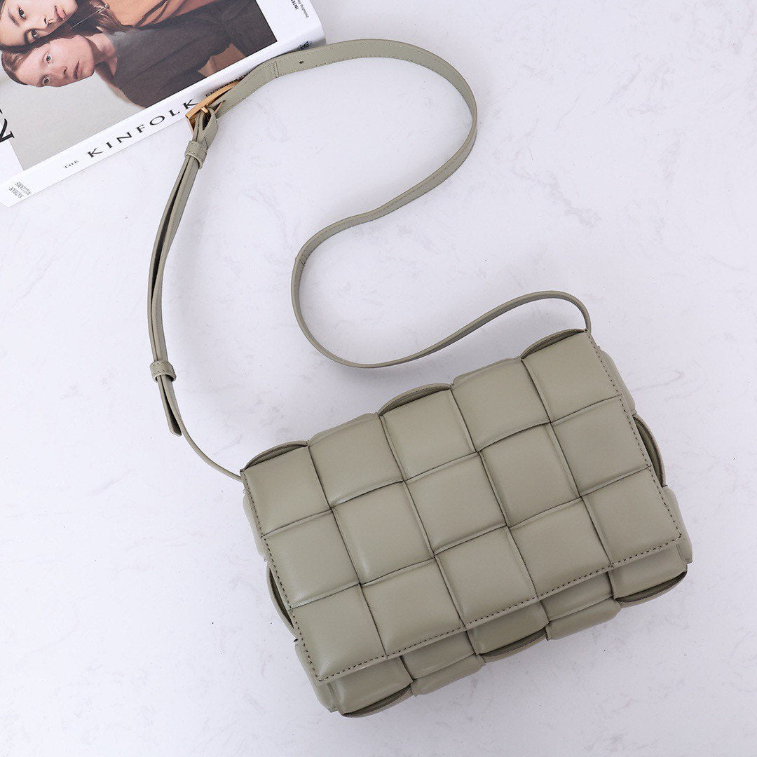 Padded Cassette Bag #6630A Travertine Green-ST