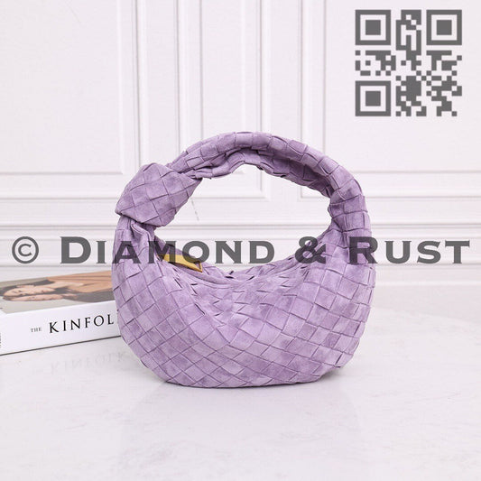 Mini Jodie Bag in Suede #2230A Lavender-CLEARANCE