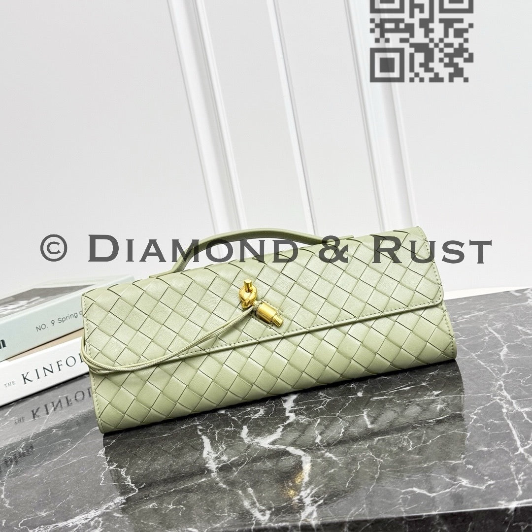 Long Clutch Andiamo Bag #2274 Travertine