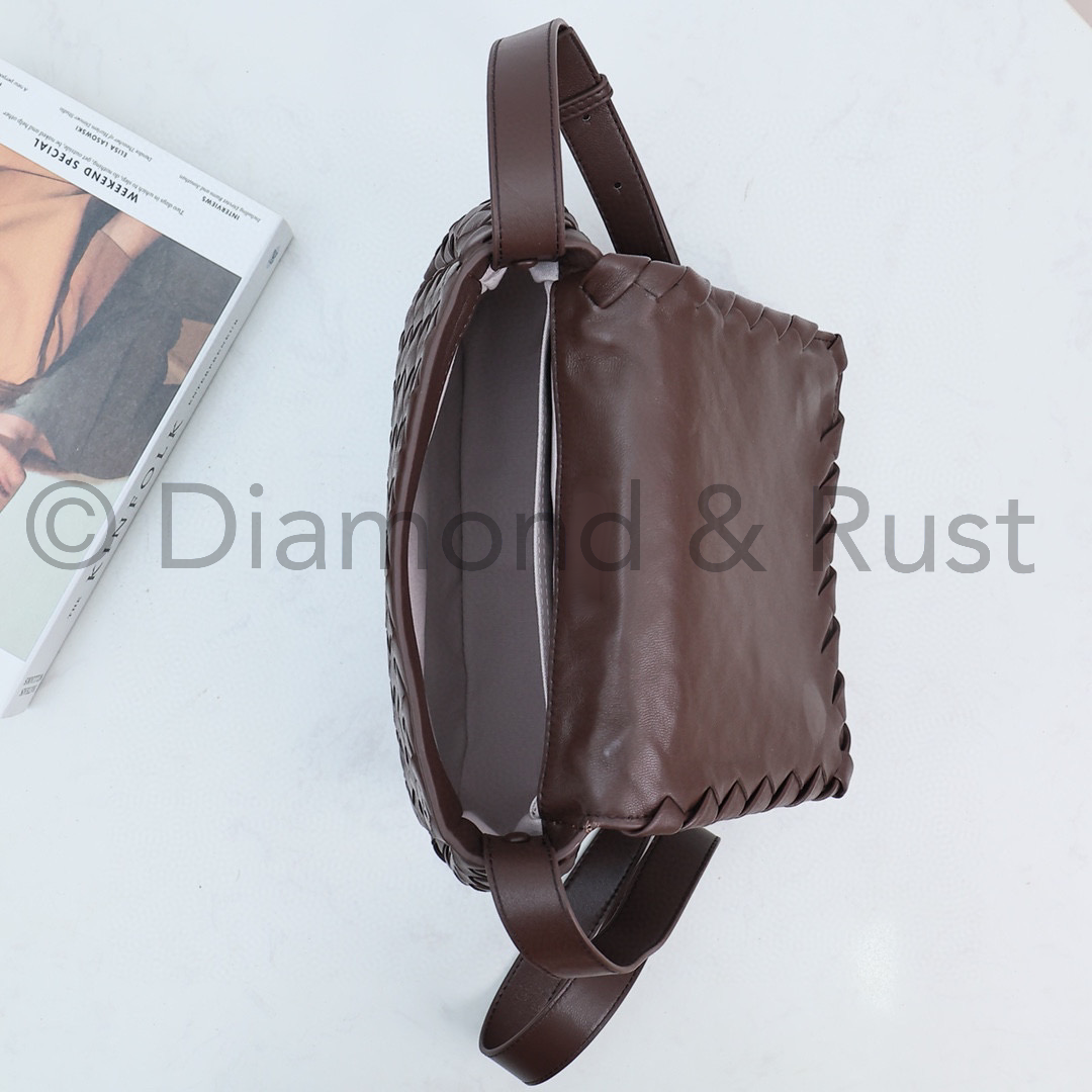 Small Cobble Bag #9035 Chocolate