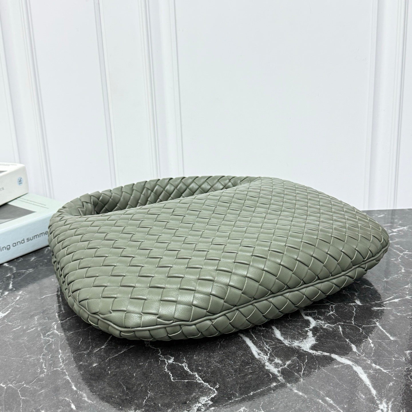 Small Veneta Shoulder Bag #2290 Pickle
