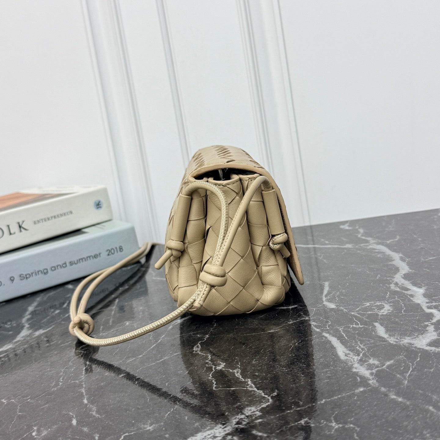 Nocturnal Pouch #2288 Oat Suede