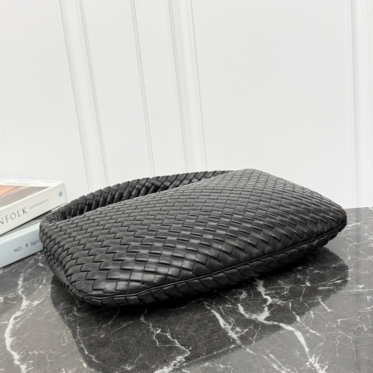 Large Veneta Shoulder Bag #2291 Black