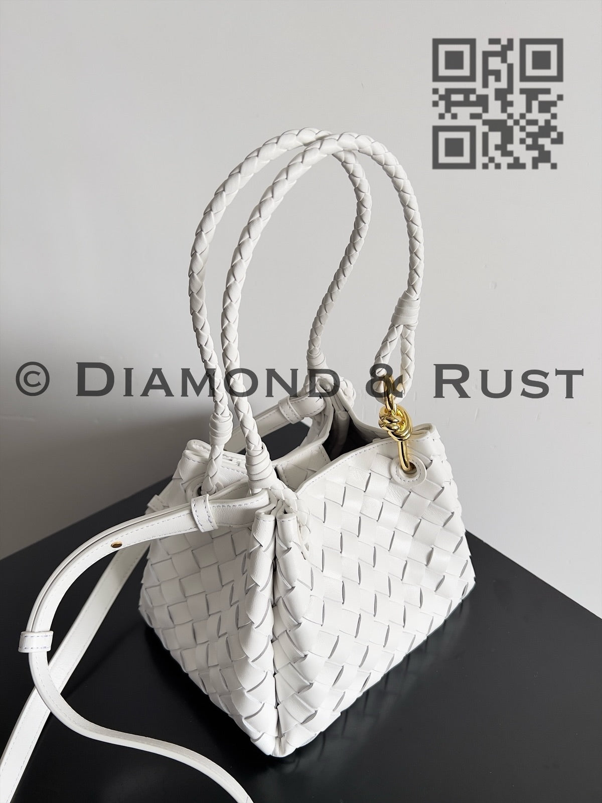 Small Parachute Bag #9915 White