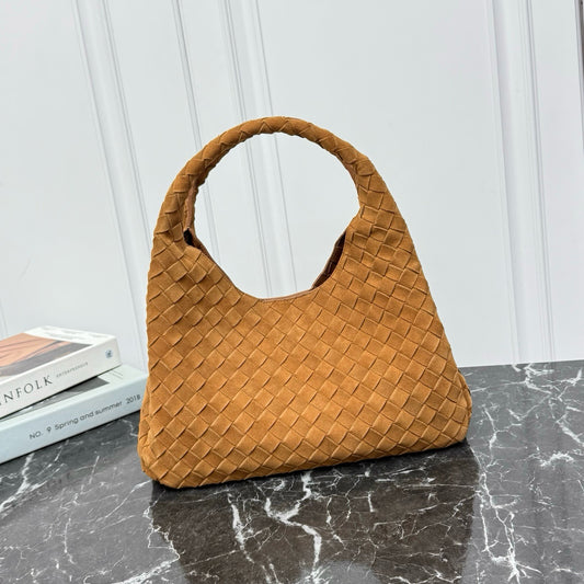 Small Campana Bag #2286 Amber Suede