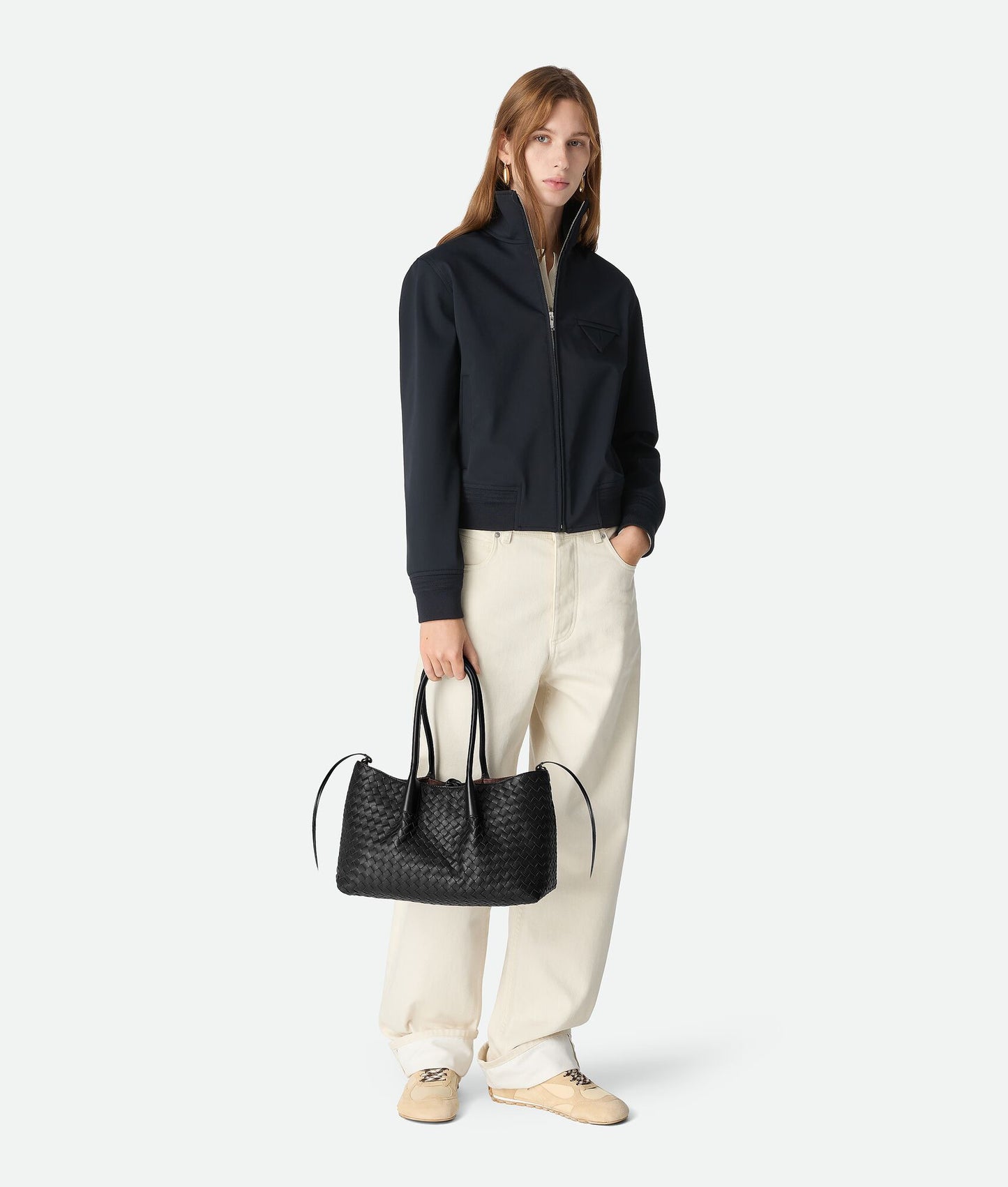 Medium Pinacoteca Tote Bag #2294 Black