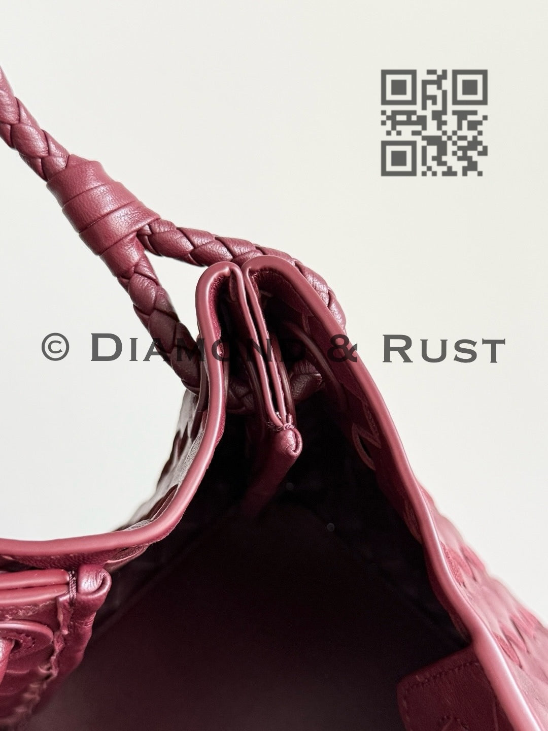 Small Parachute Chain Bag #9916 Cinnabar