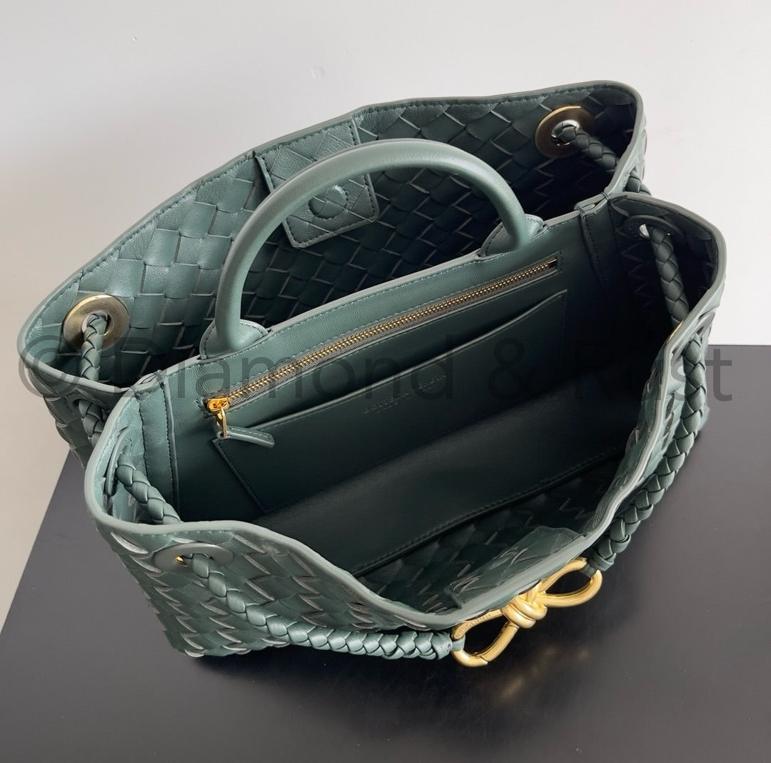 East West Andiamo Bag #9917 Dark Green