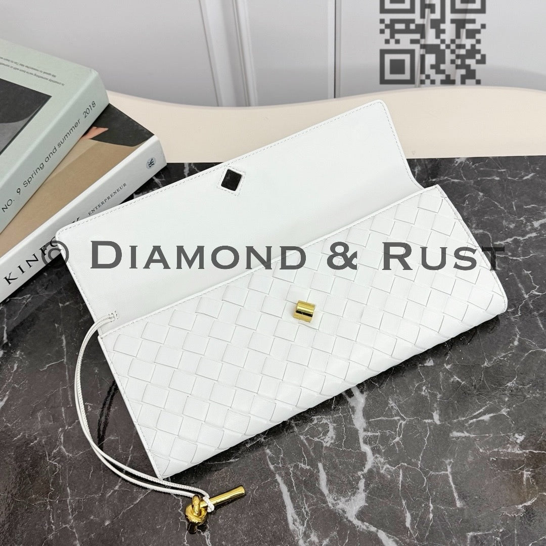 Long Clutch Andiamo Bag #2274 White