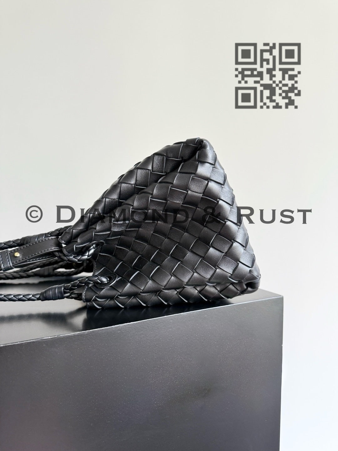 Small Parachute Chain Bag #9916 Black