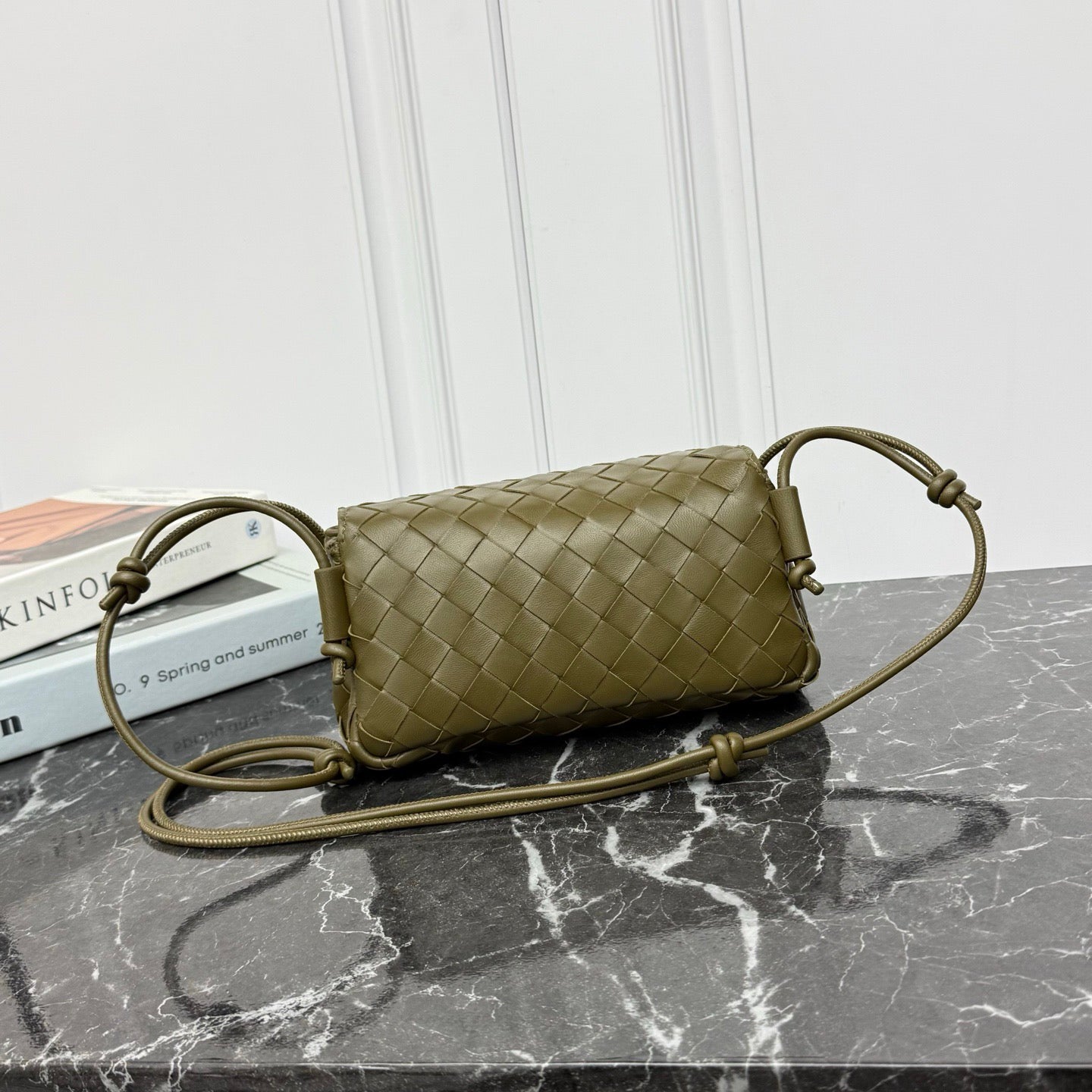 Nocturnal Pouch #2288 Moss Suede