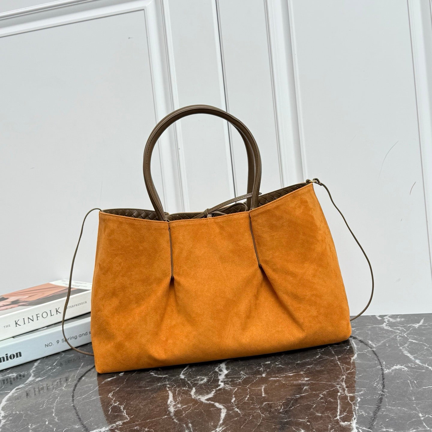 Large Pinacoteca Tote Bag #2281-1 Dual Color Acorn