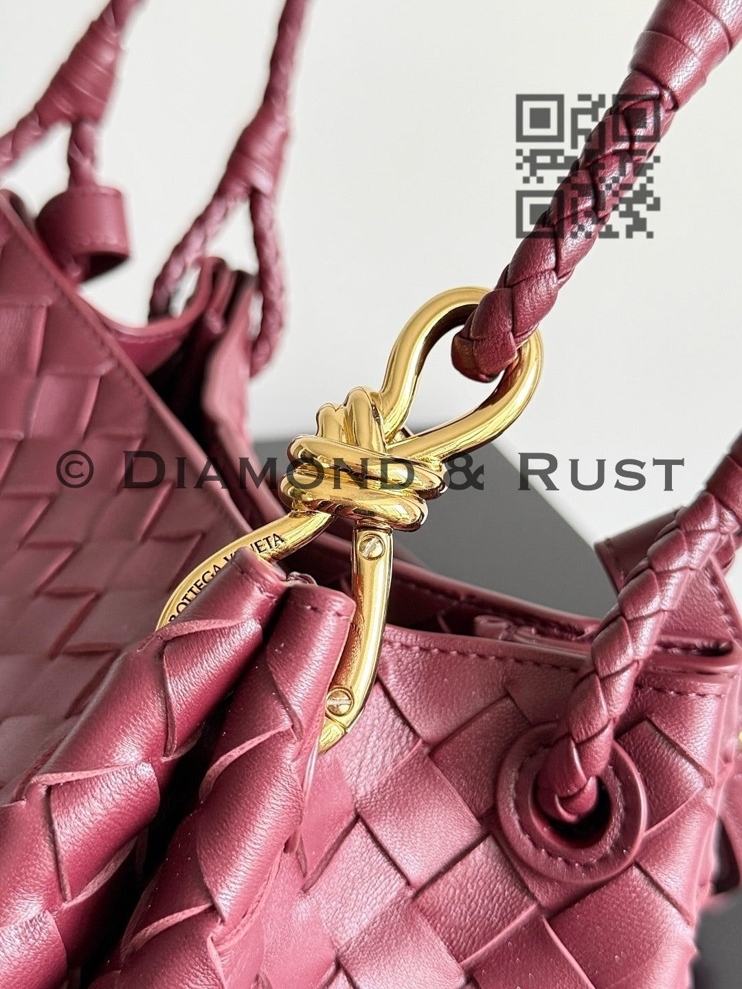 Small Parachute Chain Bag #9916 Cinnabar