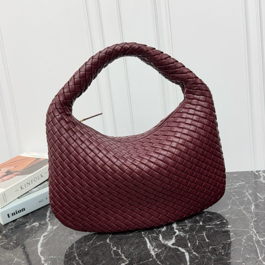 Large Veneta Shoulder Bag #2291 Wine