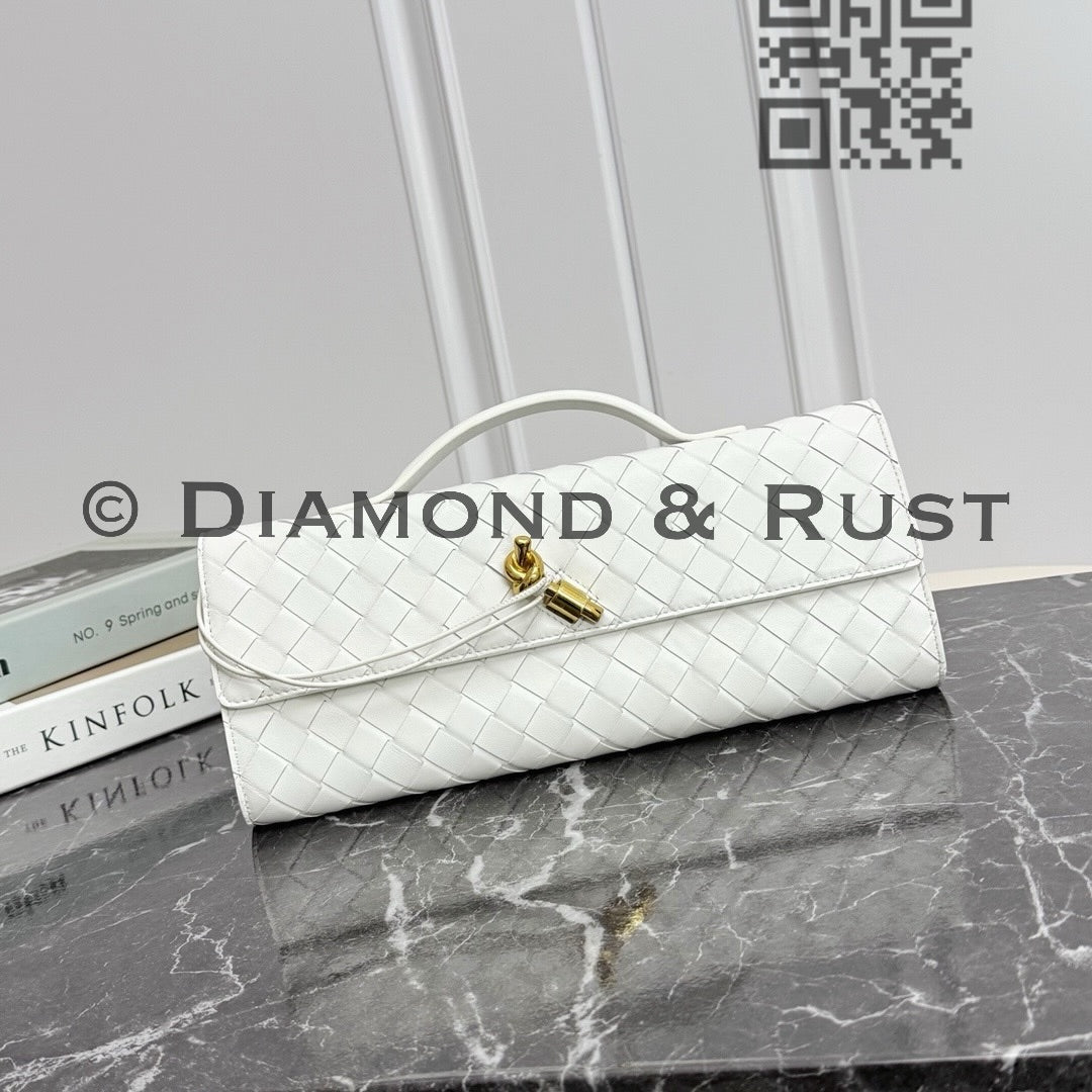Long Clutch Andiamo Bag #2274 White