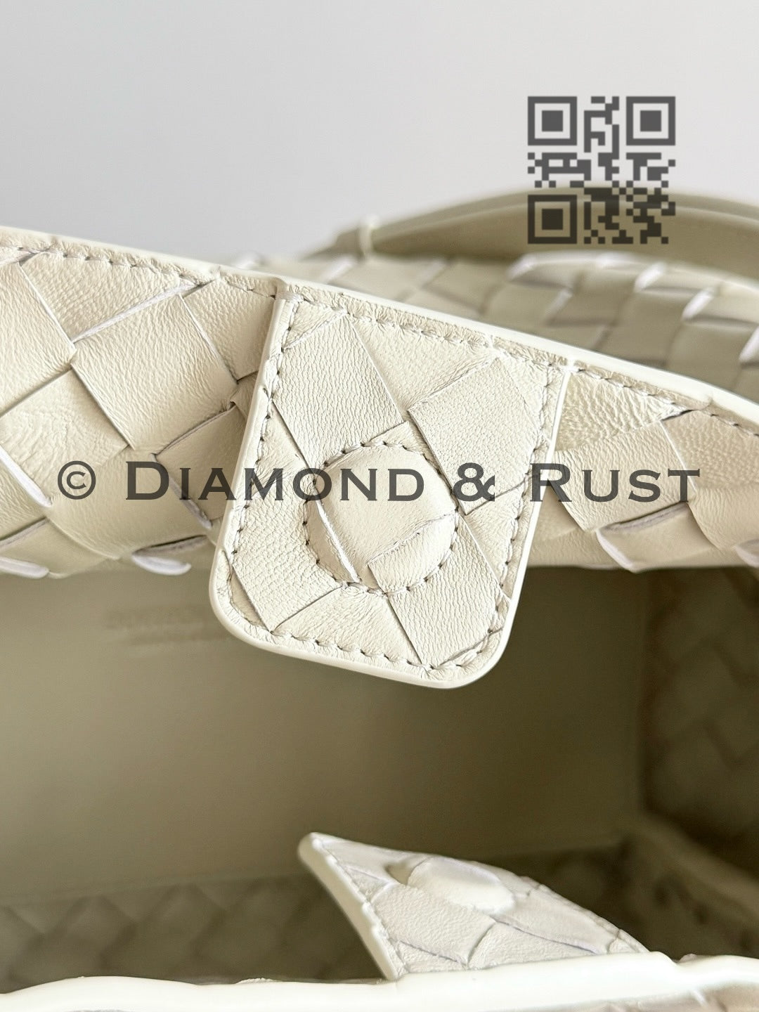 Small Parachute Chain Bag #9916 White