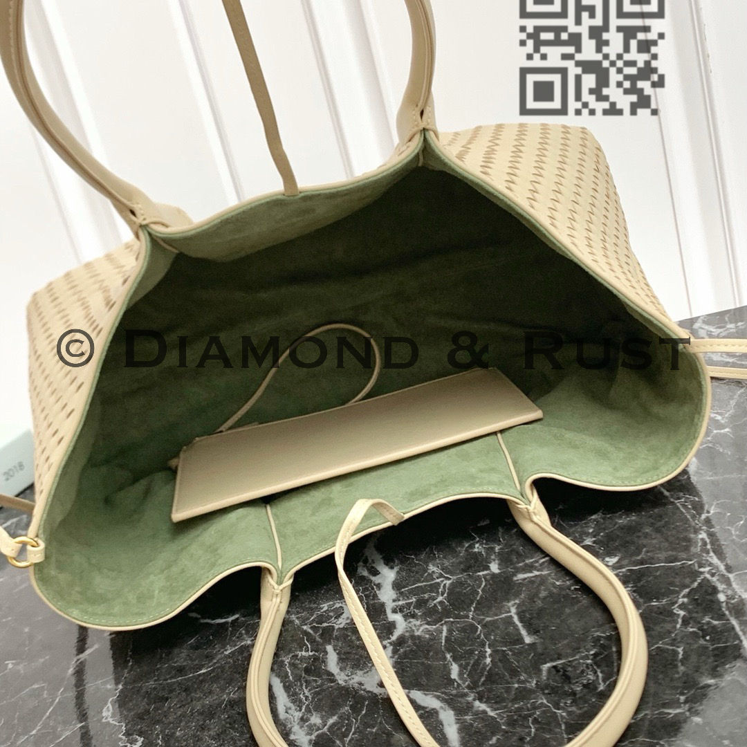 Large Pinacoteca Tote Bag #2281-1 Oatmeal