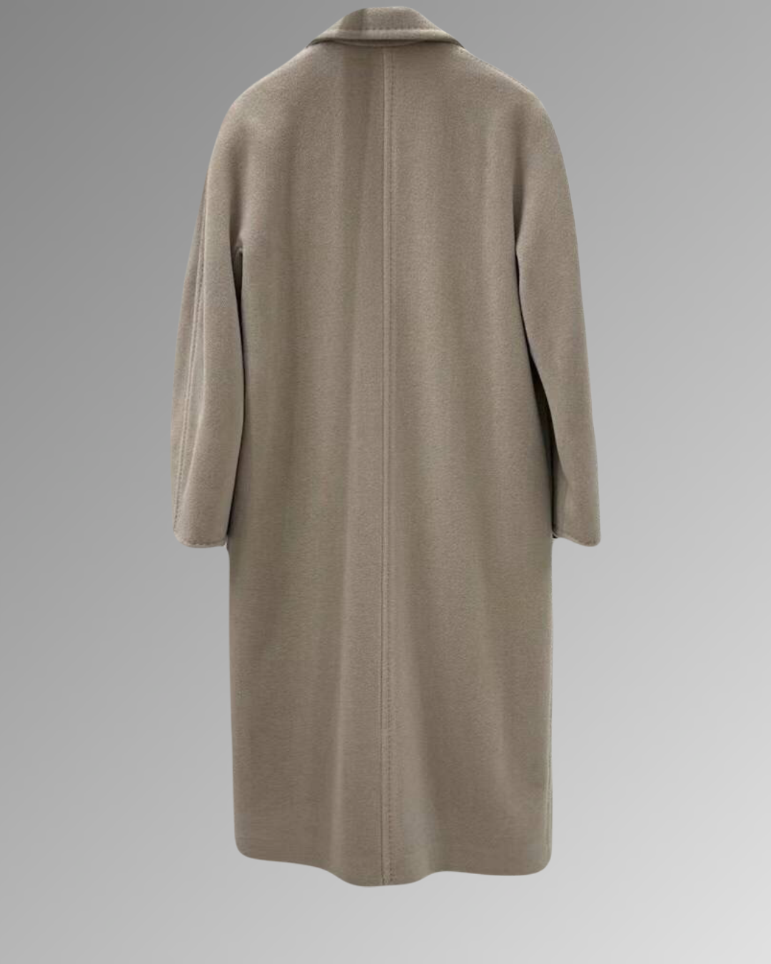 Suri Wool Long Coat #101801 Sand