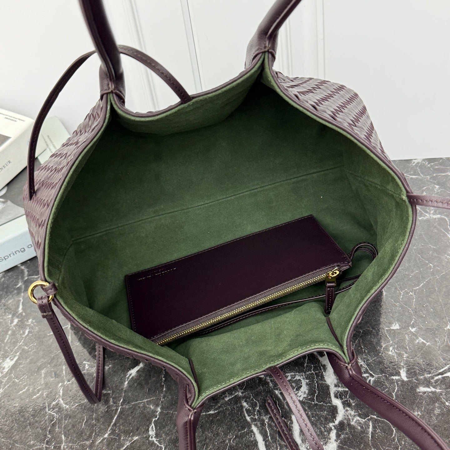 Medium Pinacoteca Tote Bag #2294 Fondant