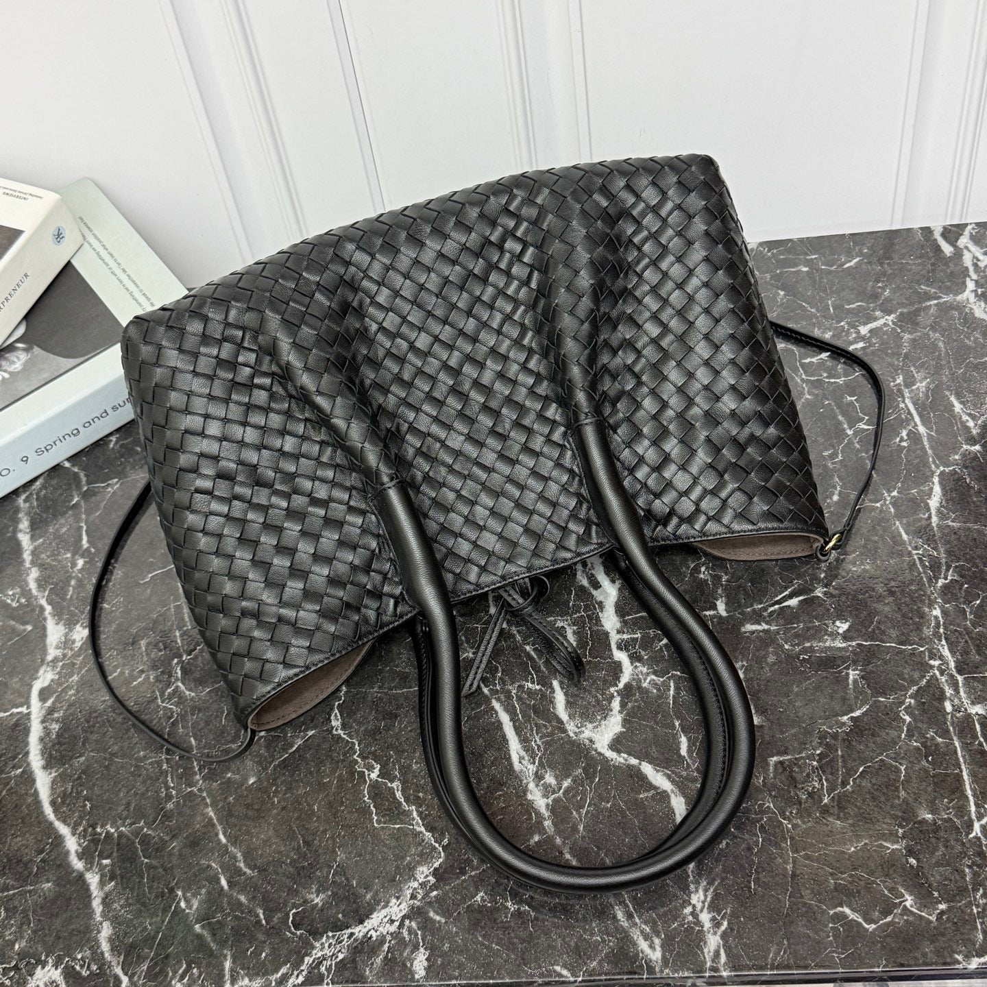 Medium Pinacoteca Tote Bag #2294 Black