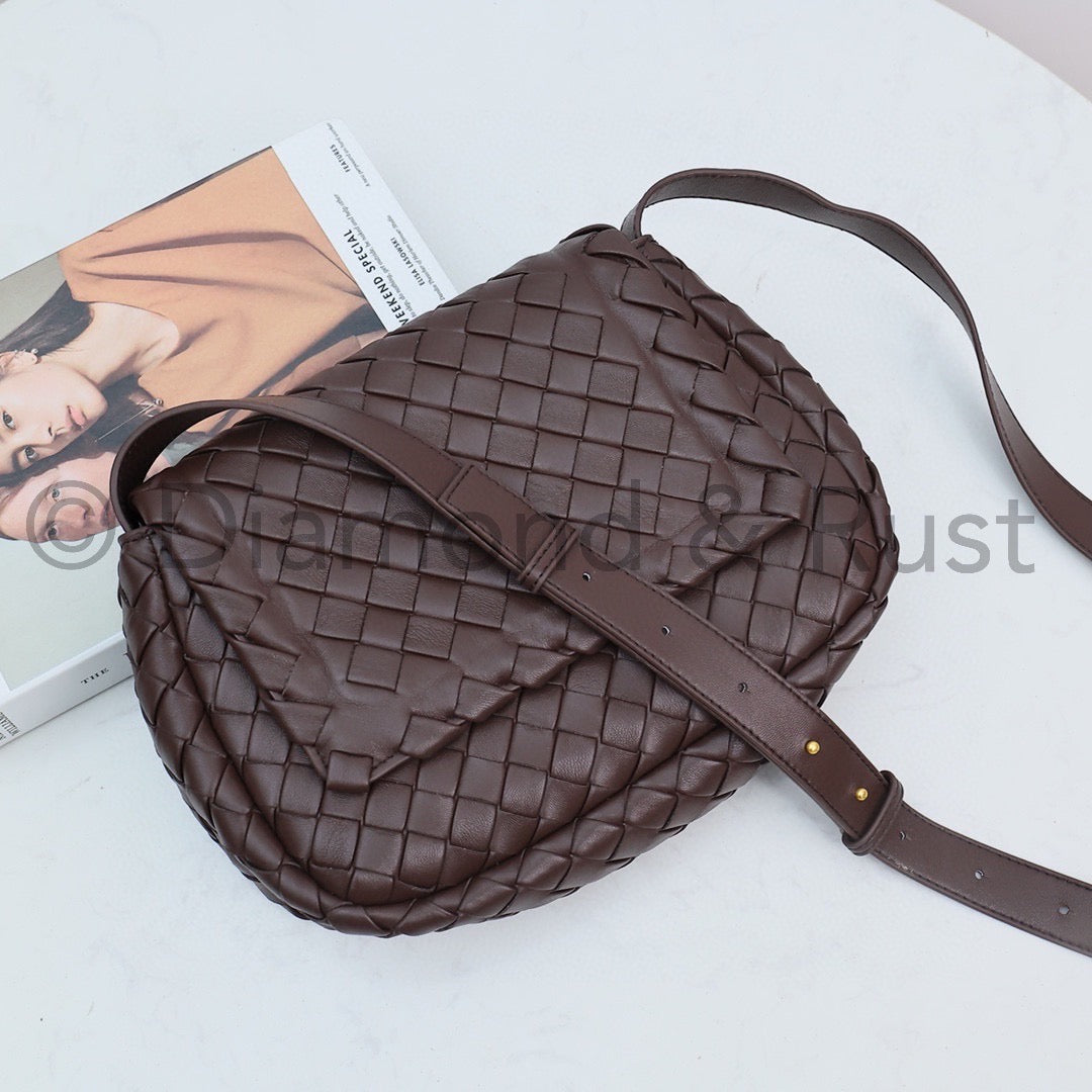 Small Cobble Bag #9035 Chocolate