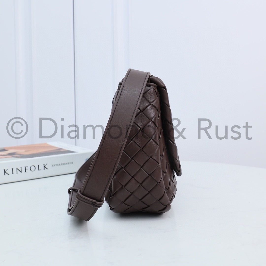 Small Cobble Bag #9035 Chocolate