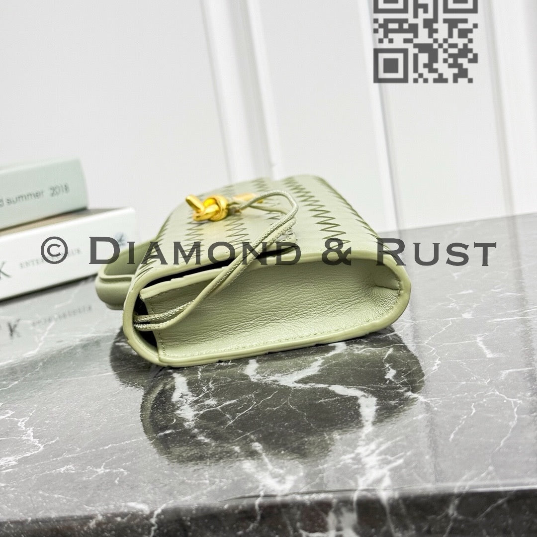 Long Clutch Andiamo Bag #2274 Travertine