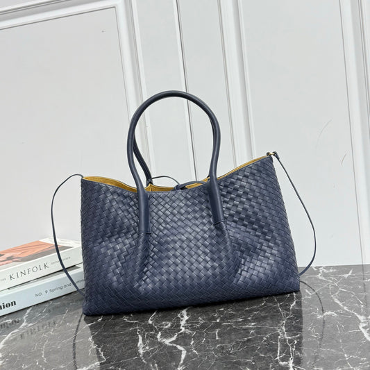 Large Pinacoteca Tote Bag #2281-1 Dual Color Navy