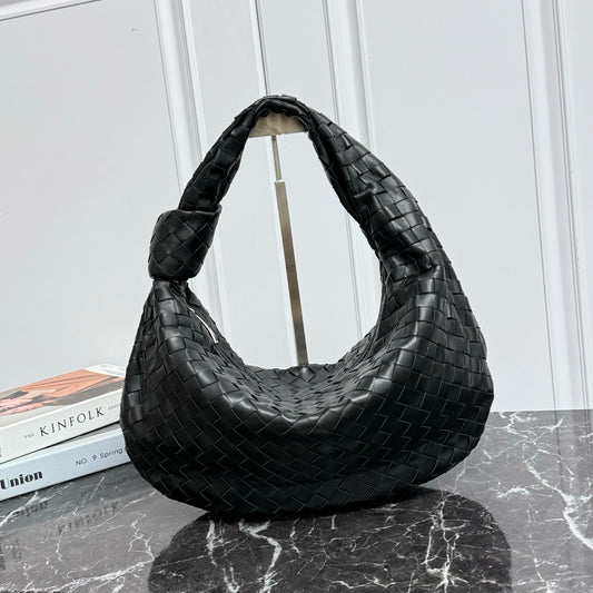 New Large Jodie Round Shoulder Bag #2287 Black