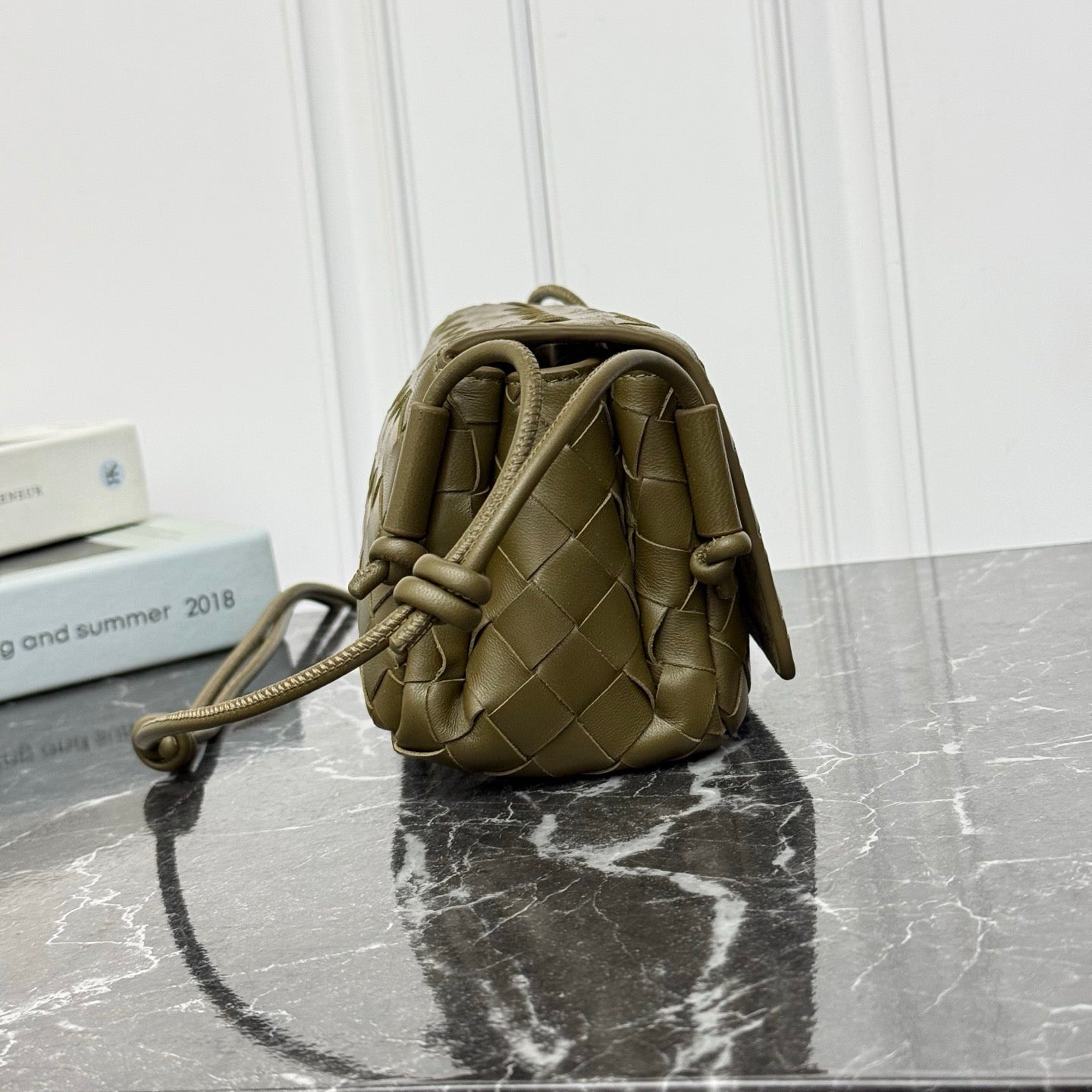 Nocturnal Pouch #2288 Moss Suede
