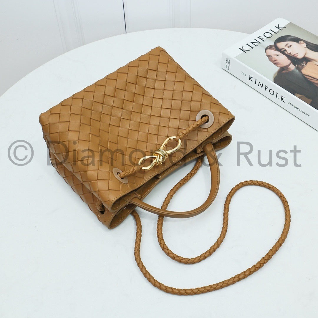 Small Andiamo Bag #2261 Light Brown