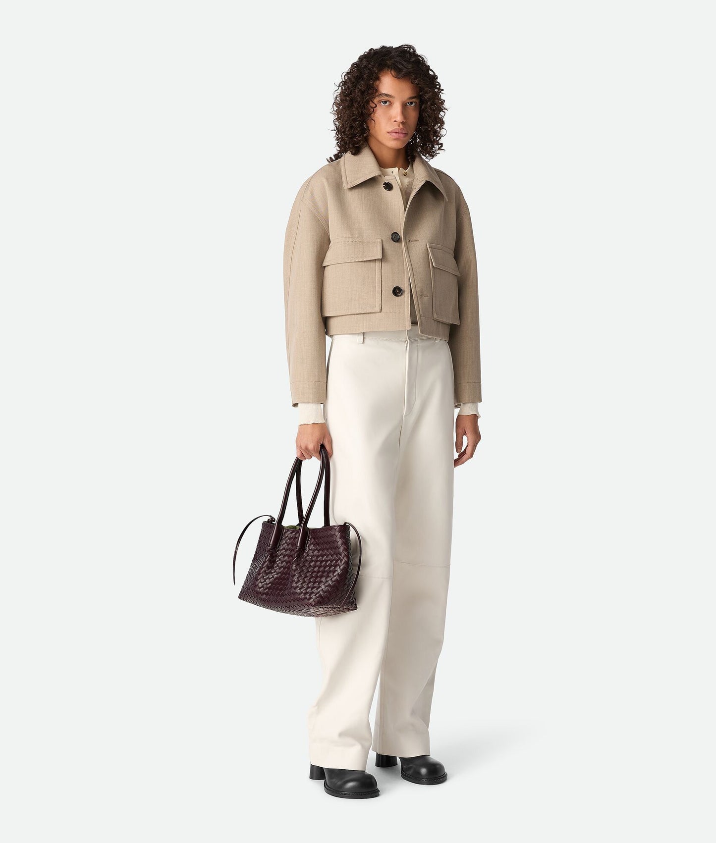 Medium Pinacoteca Tote Bag #2294 Fondant