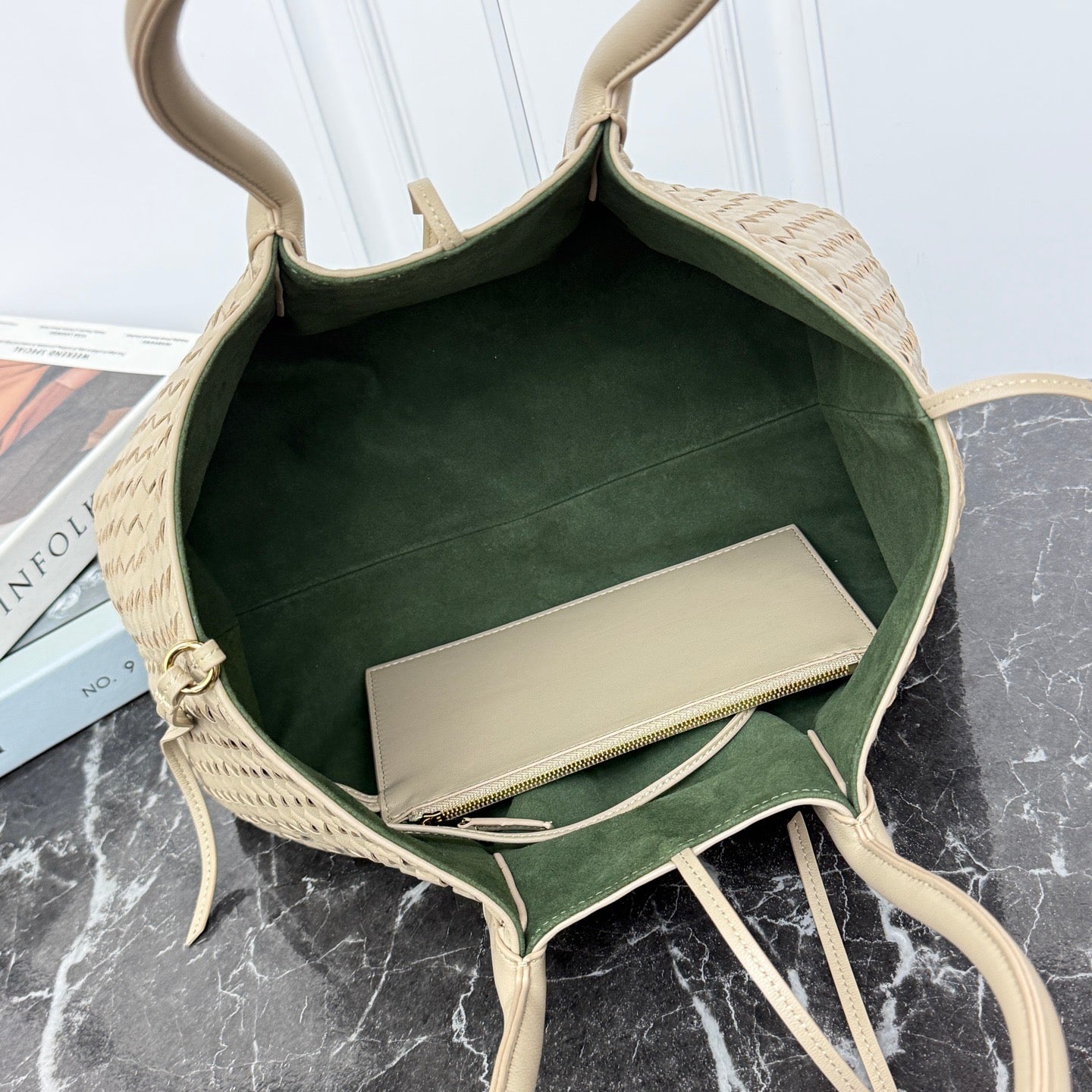 Medium Pinacoteca Tote Bag #2294 Oat