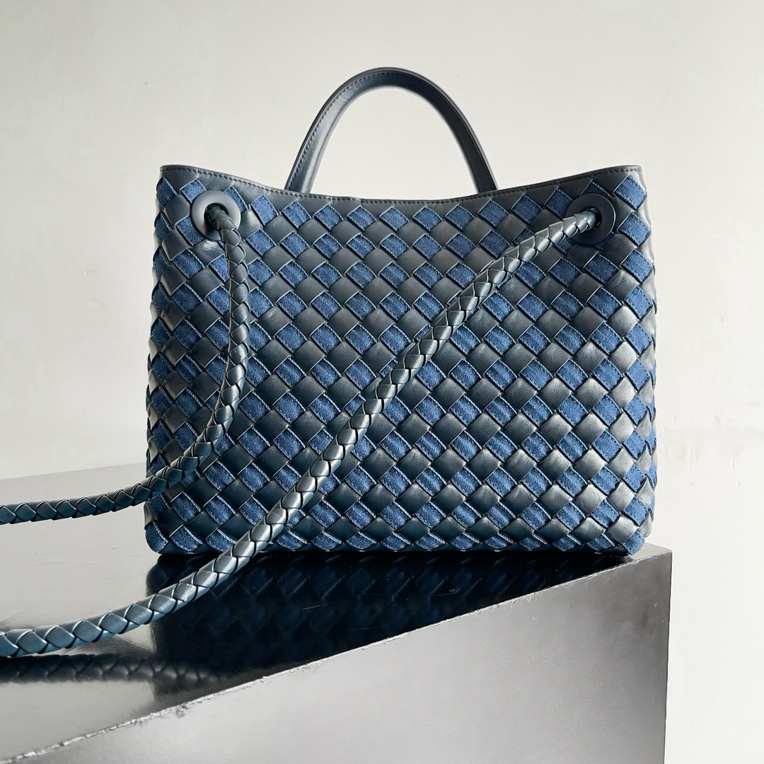 Medium Andiamo Bag #2261-1 Denim