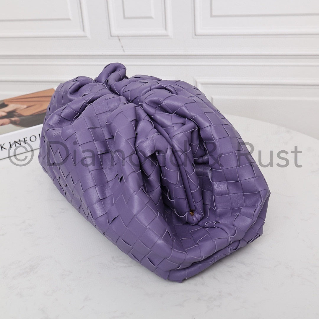 Large Pouch Clutch #9029 Lavender