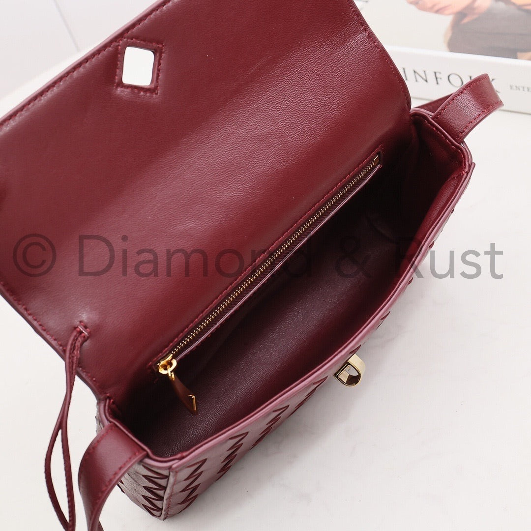 Mini Andiamo Crossbody Bag #2273 Wine Red