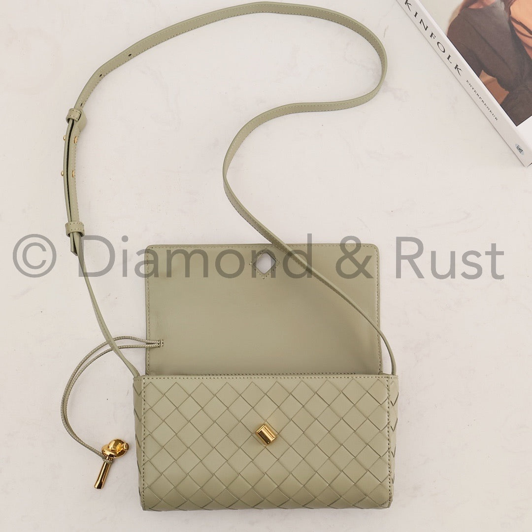 Mini Andiamo Crossbody Bag #2273 Travertine