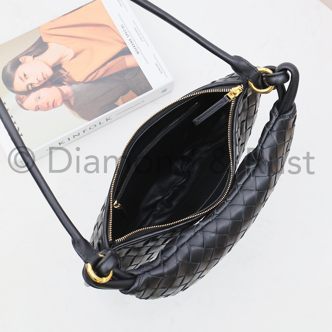 Small Gemelli Shoulder Bag # 9036 Black