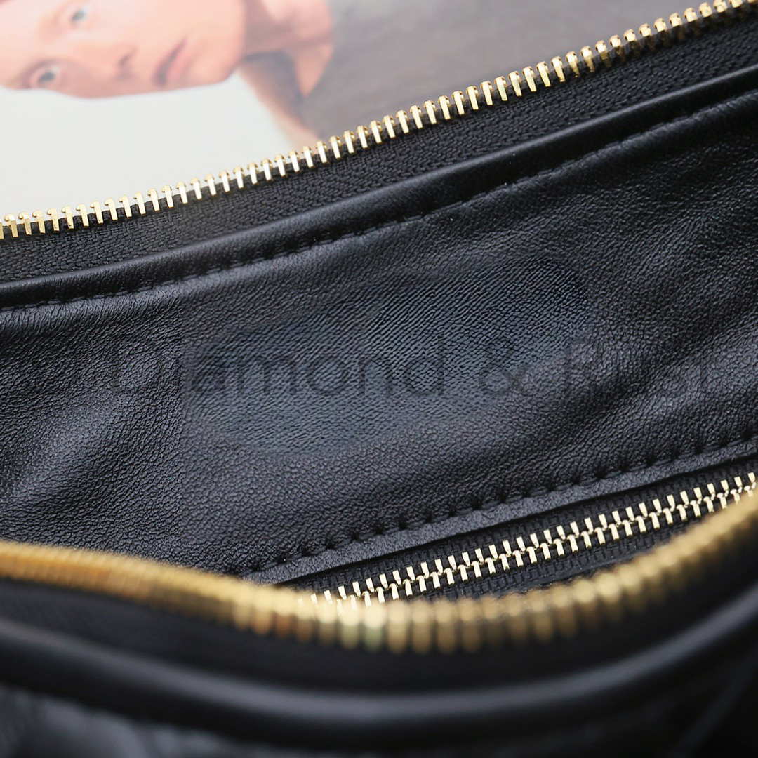 Small Gemelli Shoulder Bag # 9036 Black