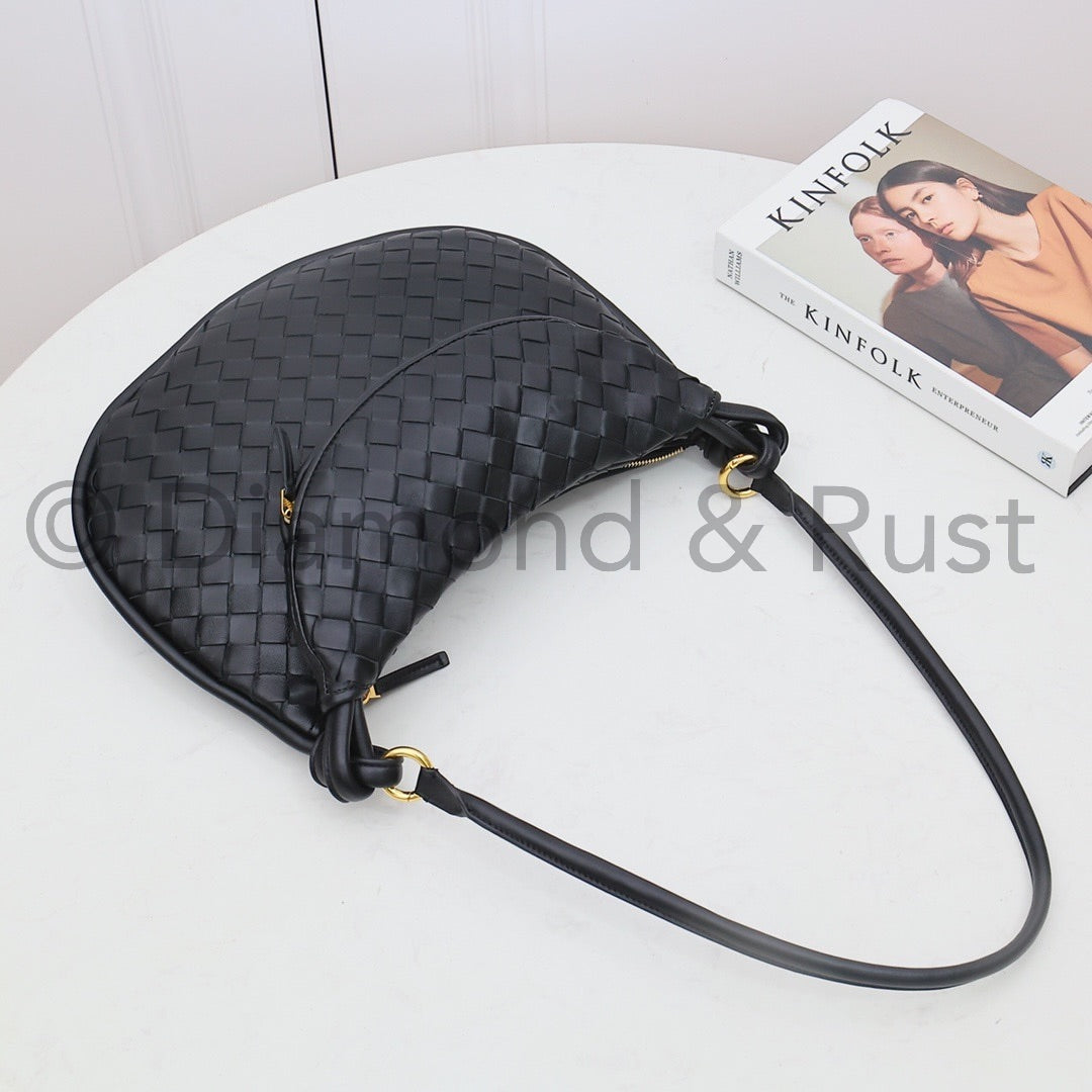 Small Gemelli Shoulder Bag # 9036 Black