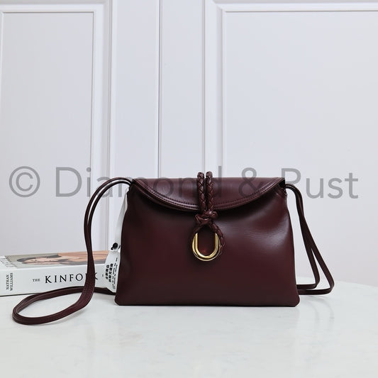 Small Liberta Crossbody Bag # 9913 Wine Red