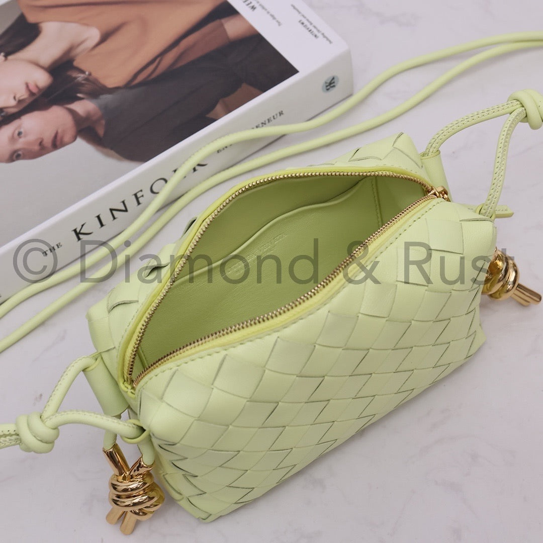 Mini Gold Knot Camera Bag #2263 Lemon