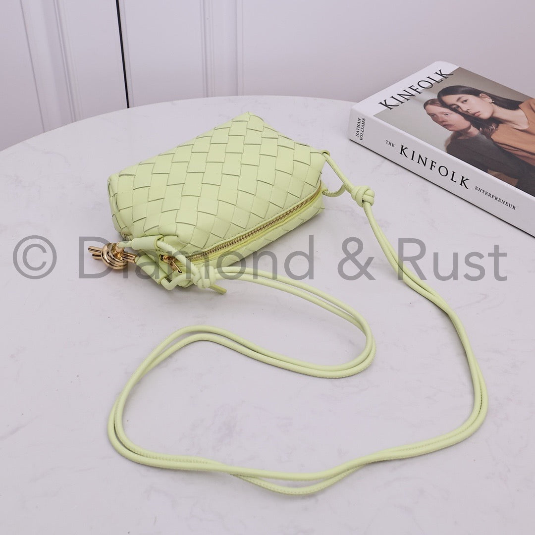 Mini Gold Knot Camera Bag #2263 Lemon